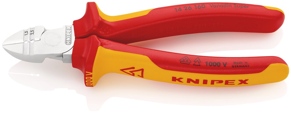 Knipex vde Abisolier Seitenschneider 160 mm
