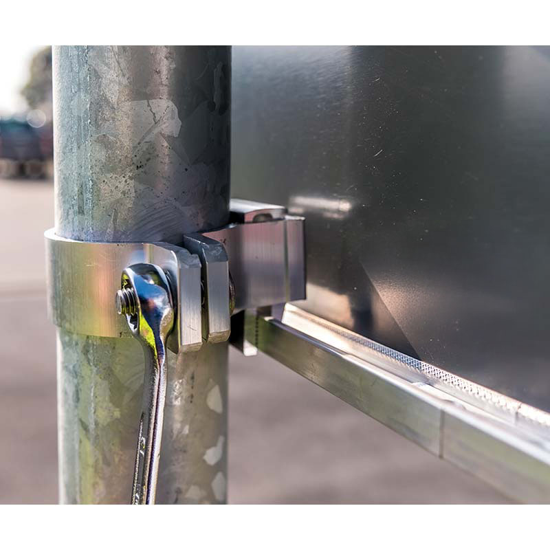 Alform-Klemmschelle AKS Ø 48, 60 und 76 mm, doppel- oder einseitig – Bild 3