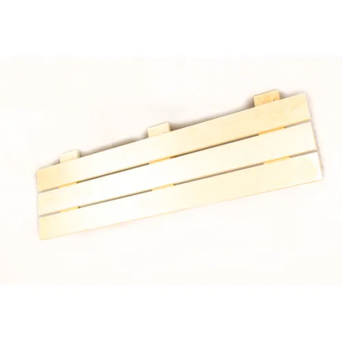 Zwischenbank Saunaliege Verkleidung Sauna ESPE Länge: 194 cm – Bild 2