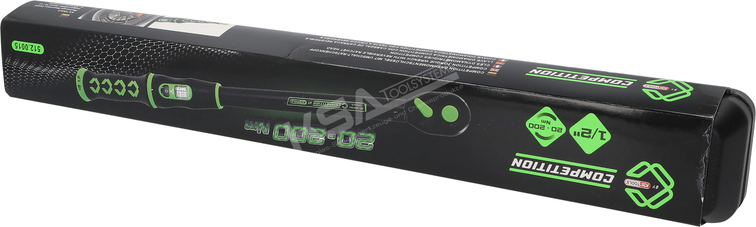 1/2″ COMPETITION Ratschen-Drehmomentschlüssel, 20-200Nm – Bild 6