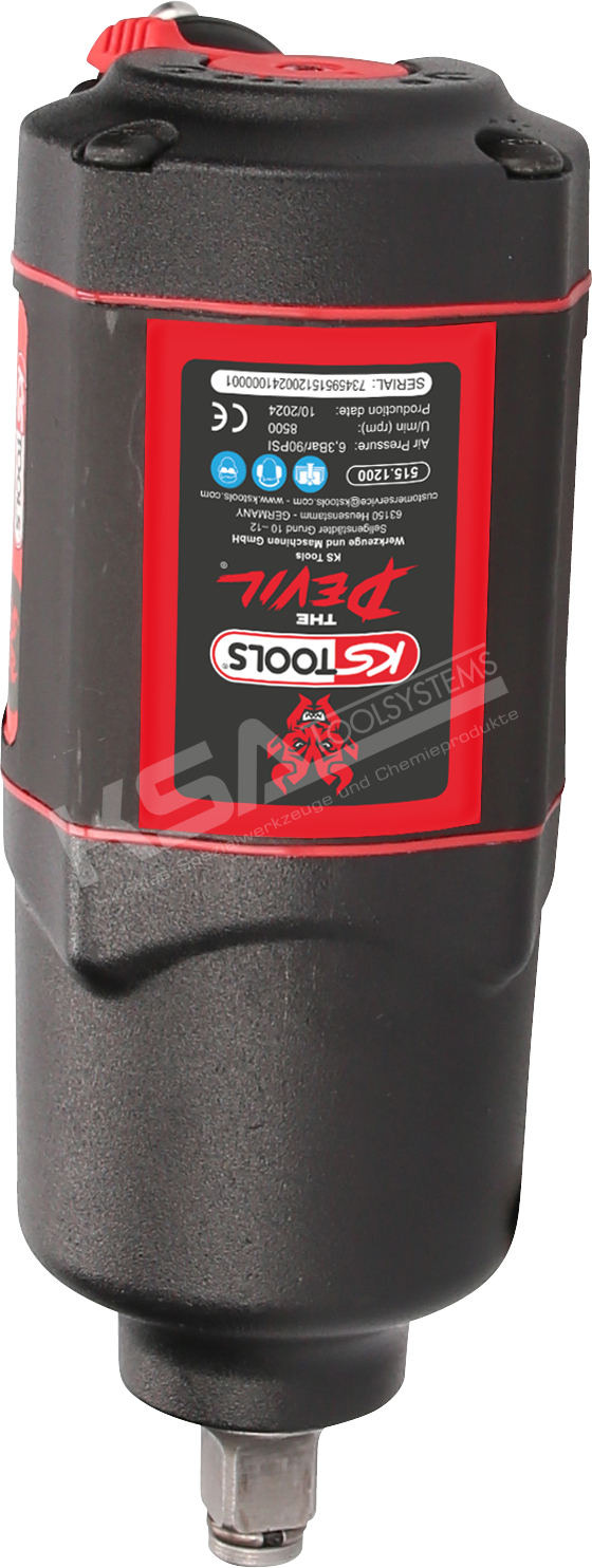 1/2″ THE DEVIL Hochleistungs-Druckluft-Schlagschrauber, 1600Nm – Bild 8