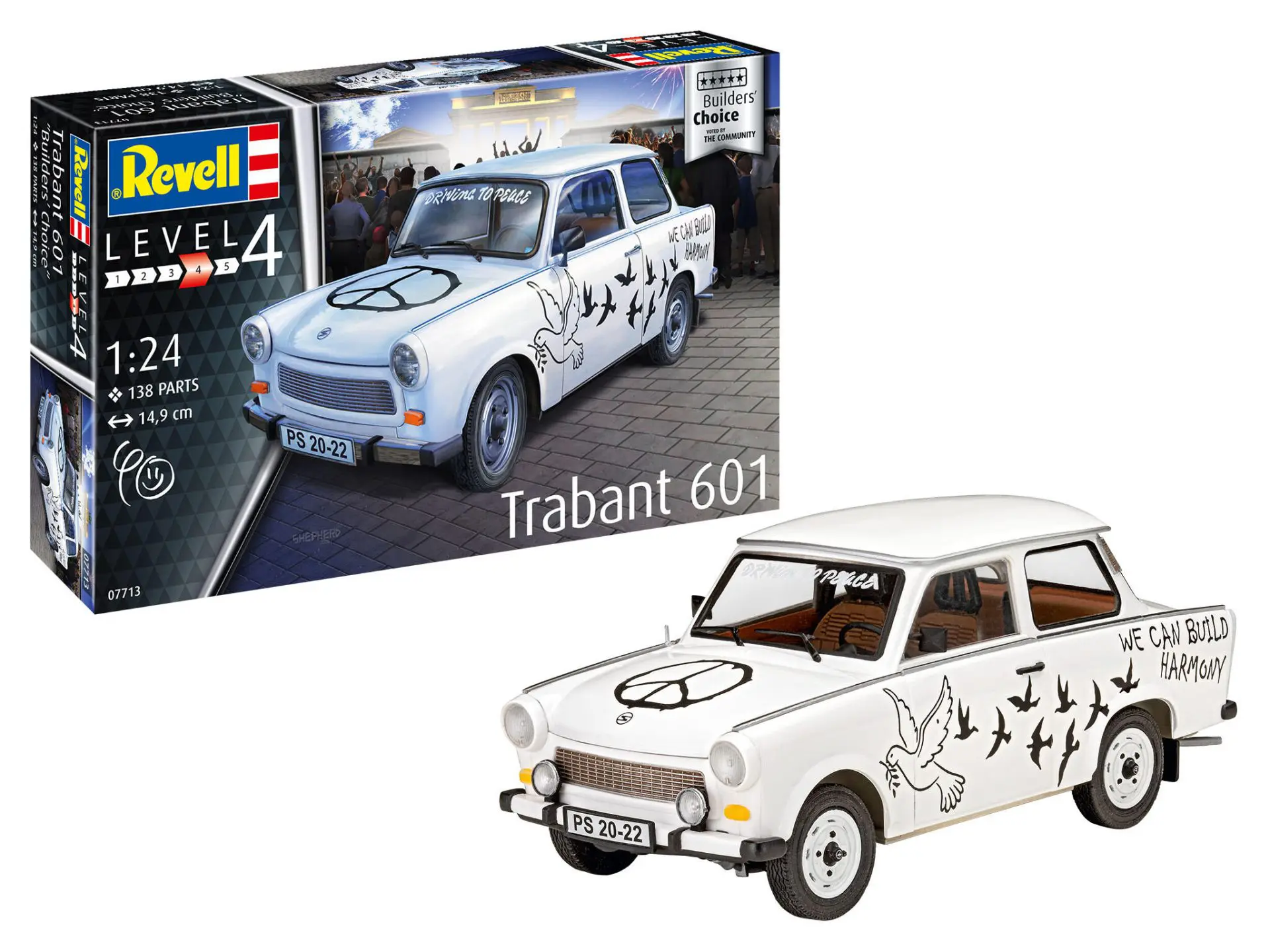 Trabant 601S “Builder’s Choice” – Revell 7713 in 1:24