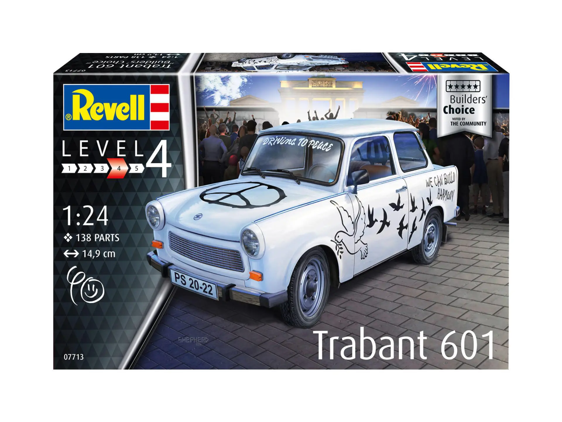 Trabant 601S “Builder’s Choice” – Revell 7713 in 1:24 – Bild 5