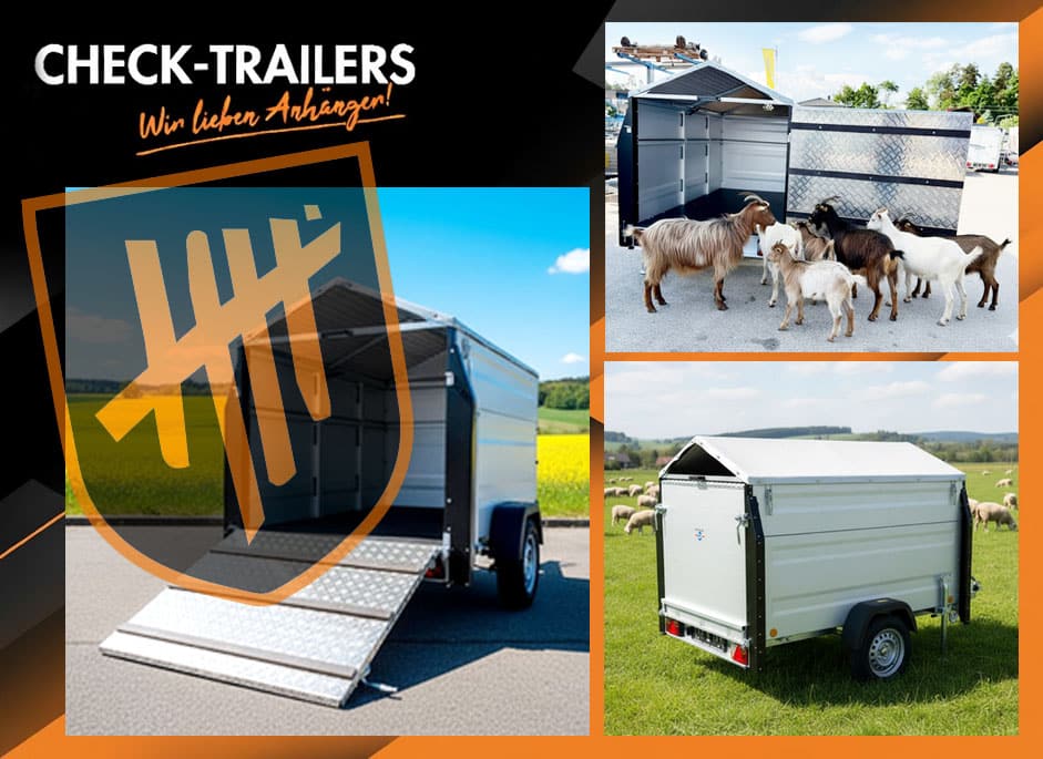 KT Eu2/3 Plus Kleinviehanhänger, 750 kg ungebremst