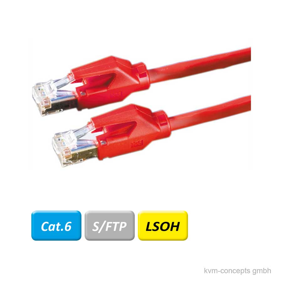 5m DÄTWYLER Patchkabel CAT 6, rot