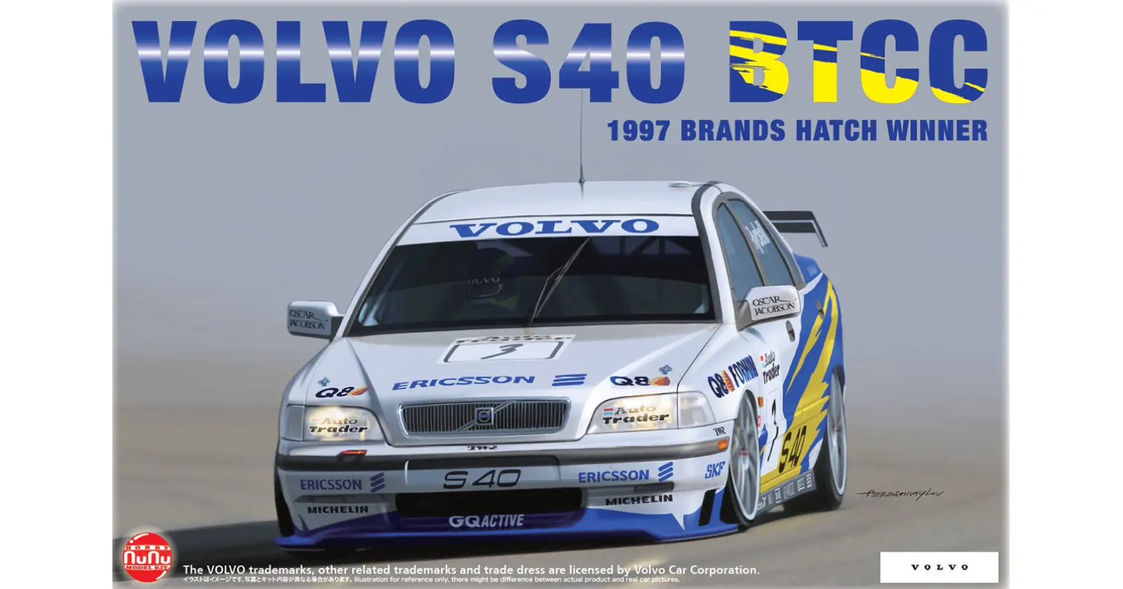 NUNU Volvo S40 BTCC Winner 1997 in 1:24 – Bild 2