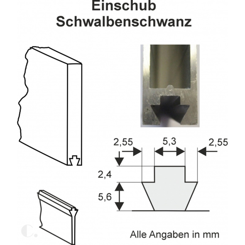 Straßennamenschild Weiß RA1 / RA2, zweiseitig schwarzer Text, Profil Eckig / Rund, 150 mm – Bild 4